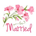 The married card Royalty Free Stock Photo