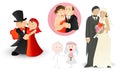 Married Couples Vectors