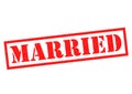 MARRIED Royalty Free Stock Photo