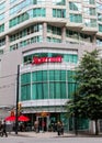 Marriott, West Hasting St. Vancouver, BC. Royalty Free Stock Photo