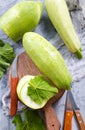 Marrow squash vegetable Royalty Free Stock Photo