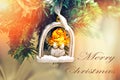 Marry Christmas background design for your greetings card, flyers, invitation, posters, brochure, banners, calendar. Royalty Free Stock Photo