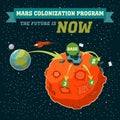 Mars colonization program