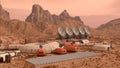 Mars Colony Base Camp