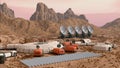 Mars Colony Base Camp