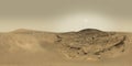 Exploring the Red Planet. 360 degrees panorama