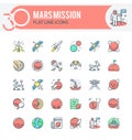 Mars Mission Icons