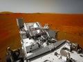 Mars 2020 Perseverance Rover is exploring surface of Mars. Perseverance rover Mission Mars exploration of red planet. Space explor Royalty Free Stock Photo