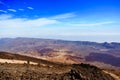 Mars the red planet`s desert landscape. Mount Teide in Tenerife. Tenerife, Canary Islands Royalty Free Stock Photo