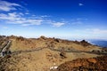 Mars the red planet`s desert landscape. Mount Teide in Tenerife. Tenerife, Canary Islands Royalty Free Stock Photo