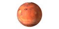 Mars the red planet seen from space Royalty Free Stock Photo