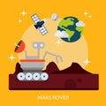 Mars Rover Conceptual Design Royalty Free Stock Photo