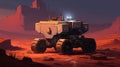 Mars Rover. Robotic Exploration and Scientific Investigations on Challenging Terrain