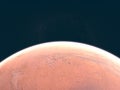 Mars, soil crust, space, solar system