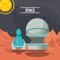 Mars space adventure