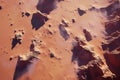 Mars surface super detailed view