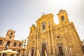 Marsala Cathedral, historic centre of town in Sicily