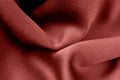 Marsala color satin fabric Royalty Free Stock Photo