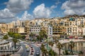 Marsaskala, Malta - 02 May 2016: Modern Marsaskala, Malta