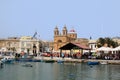 Marsaxlokk fishermen village in Malta Royalty Free Stock Photo