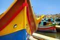 Marsaxlokk Fishing Village, Malta Royalty Free Stock Photo