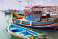 Marsaxlokk Fishing Village, Malta Royalty Free Stock Photo