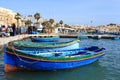 Marsaxlokk Fishing Village, Malta Royalty Free Stock Photo