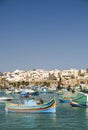 Marsaxlokk malta fishing village