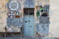 Marsaxlokk, Malta - Traditional decorated maltese house Royalty Free Stock Photo