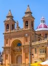 Marsaxlokk Parish Church Royalty Free Stock Photo