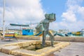 Marsaxlokk is a traditional fishing village.  located southeast of Malta. Fisherman village in the south east of Malta Royalty Free Stock Photo