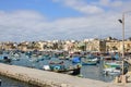 Marsaxlokk village fisherman boats Malta