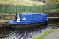 Marsden Shuttle blue canal barge
