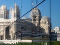 Marseille Cathedral reflection