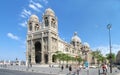 Marseille Cathedral panorama Royalty Free Stock Photo