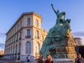 Sailors Monument and Palais du Pharo in Marseille, France Royalty Free Stock Photo