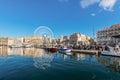 Fish Market in the Old Port of Marseille, France Royalty Free Stock Photo