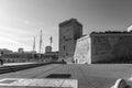 Fort Saint-Jean is a fortification in Marseille, France Royalty Free Stock Photo