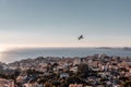 Aerial view of the city of Marseille on a sunny winter day Royalty Free Stock Photo
