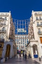 Exterior view of the Modern shoppping mall Bourse Centre Commercial in Marseille, France