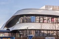 Exterior view of the Modern shoppping mall Bourse Centre Commercial in Marseille, France