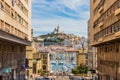 A View in Marseille in France