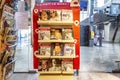 Marseille, France, 10/08/2019: Magazines on store shelves with information about the death of Jacques Chirac