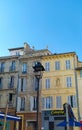 Marseille, France - May 29, 2023: Traditional French building in Marseille, France.