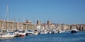 The famous european harbour, old port in Marseille