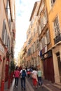 Marseille, France - september 25th 2019: Street in Marseille Royalty Free Stock Photo