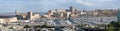 Marseille old port entrance Royalty Free Stock Photo