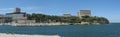 Marseille old port entrance Royalty Free Stock Photo