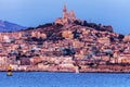 Marseille panorama from Frioul archipelago