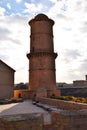 Marseille round tower near port